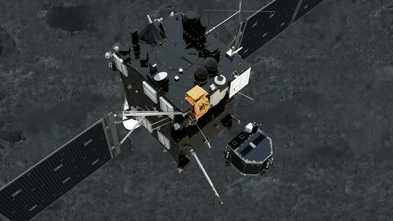 Illustration for article titled Misión Rosetta: ¡Conseguido! Hemos aterrizado en un cometa